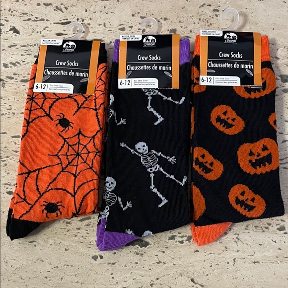 Accessories - 3 pairs Halloween Socks